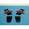 HONDA CT70 TRAIL70 1972 FRAME DECAL GRAPHIC SET (#H47)