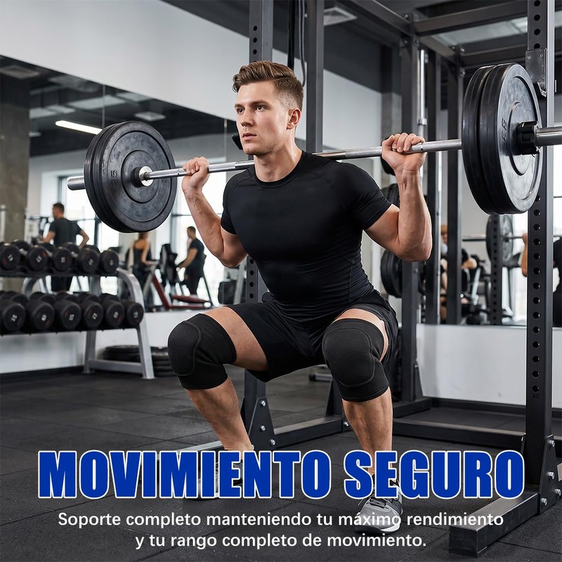 NIAWEA 2 Par Rodilleras de Voleibol y Ballet con Almohadilla