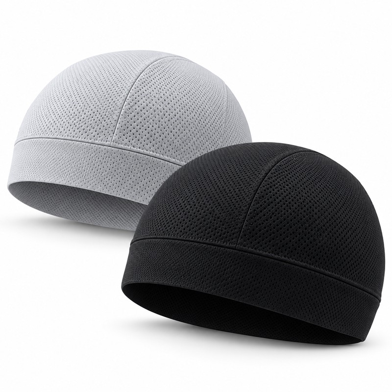 Cooling Skull Cap for Cycling & Running – Breathable Quick-Dry