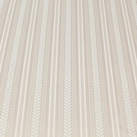 Fabric Sold by the Metre Stripes and Cable Knit Sand Cover Fabric - 1 Metre, 280 cm, Elegant Design, Upholstery, Furniture, Seat Cushion, Corner Bench, Cushion, Decoration