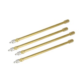 INFINAUTO 4pcs 200mm/7.87" Car Tire Valve Stem Air Inflation Extension Adaptor Durable Material Stylish Design