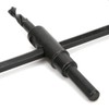 30-200mm Ajustable Negro, Broca Avellanadora Circular Agujero Sierra Juego de