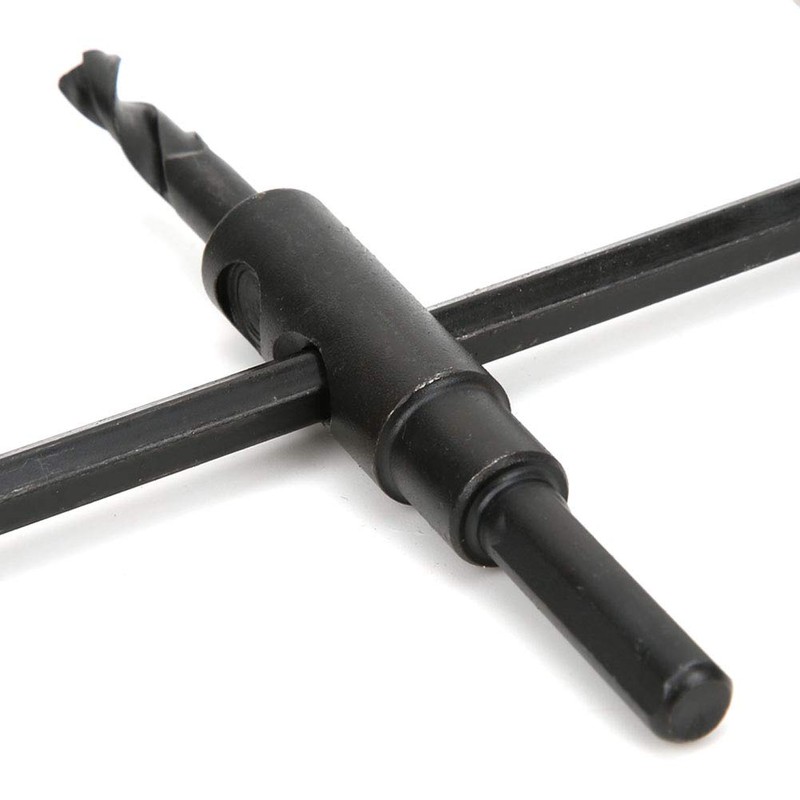 30-200mm Ajustable Negro, Broca Avellanadora Circular Agujero Sierra Juego de