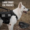 OneTigris Service Dog Harness Molle Saddle Bag, Large Tactical Add-on