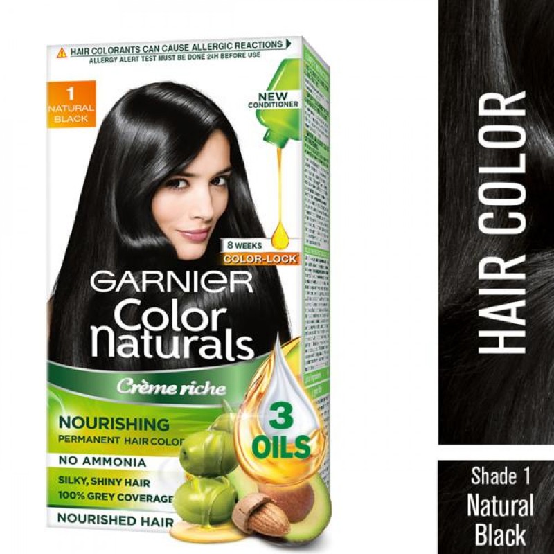 Garnier Hair Color Naturals Creme Riche Dye 50ml (HALAL)