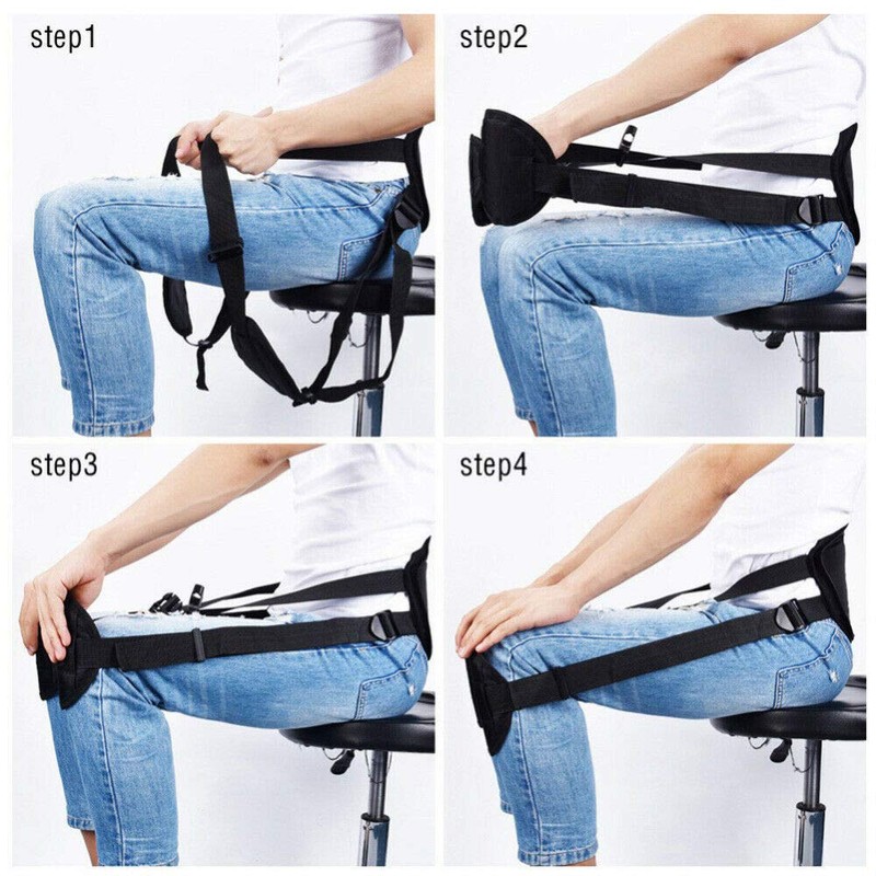 Posture Support GENERISE ‘No Hunch’ Posture Corrector - Seated Lower
