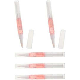 Lápiz de Aceite para Cutículas para Uñas 5piezas Diseño Portátil y Aplicación Versátil para Nutrición y Reparación de Cutículas y Uñas