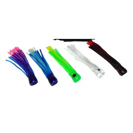 Extreme Fishing 6" SALTWATER TROLLING LURE MAHI DOLPHIN DURADO WAHOO DORADO ONO MACKERAL TUNA - Blue and Pink