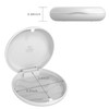 Orthodontic Mouthguard Case, Dental Retainer Case, Aligners Case (White)