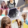 Mythya 1000 Piezas Ligas para Cabello, Niña Goma de Pelo