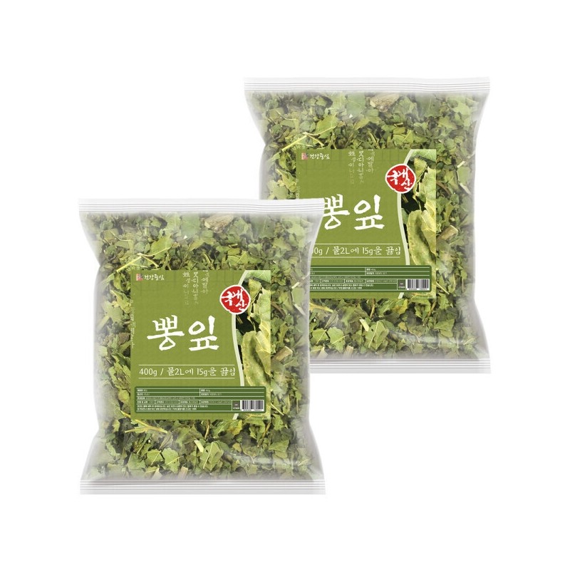 Domestic dried mulberry leaves 400g (2 pieces) / 국산 말린