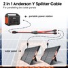 PAEKQ 10AWG Anderson Y Splitter Cable Solar Panel Connector Branch