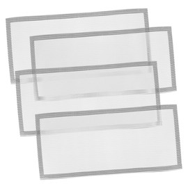 Kisangel 4pcs Magnetic Floor Vent Covers Durable Air Vent Filters with Mesh Screen Efficiently Traps Dust and Debris for Home Use