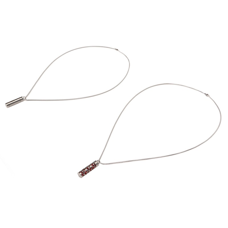 Aromatherapy Necklaces Stainless Steel Stress Relief Essential Oil Diffuser Necklace
