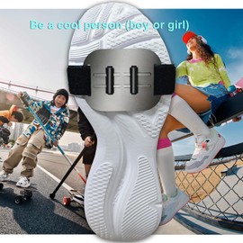 TUOBITUO Flint Pad Sparks for Skateboards, Motorcycles & Bicycle Skateboard Accessories, Bike Pack Essentials, Friction Spark Tool, Black