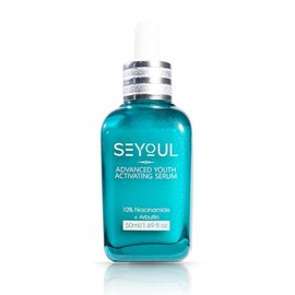 Seyoul Sérum Facial Rejuvenecedor con 10 Niacinamida y Arbutina  Hidratación de 24 Horas y Cuidado Diario para Tono Uniforme 50 ml                    