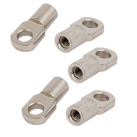 uxcell M6 Female Threaded 45# Steel Gas Spring Strut Joint End Fitting 5pcs