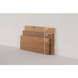 Timberchic DIY Reclaimed Wooden Planks - Simple Peel & Stick Wall Covering Application for Accent Wall & Home Improvement - Modern, Premium Paneling (Sample Pack) (Sandy Beach)