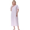 Keyocean Womens Cotton Short Sleeve Nightgown – Soft, Breathable &