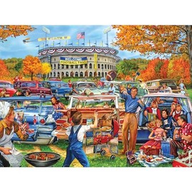 RoseArt - Back to The Past Tail Gating Fun 750 Piece Jigsaw Puzzle for Adults
