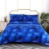 SDIII 3PCS Blue Galaxy Comforter Set Twin, Bed in a