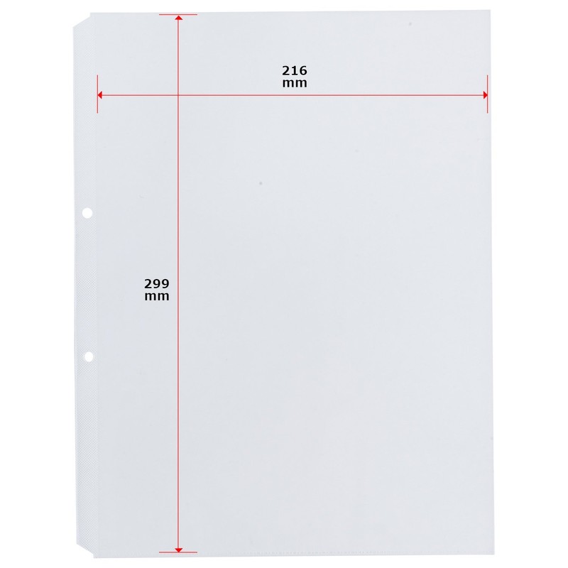 コクヨ ファイル クリアファイル替紙 中紙なし2穴 A4縦 ラ-GT880-5