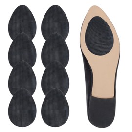 8 PCS Self-Adhesive Non-Slip Shoe Pads for Bottom of Shoes for Shoes and Heels,Sole Guard to Protect & Restore Shoe Soles (Rubber, 3.5 inch)