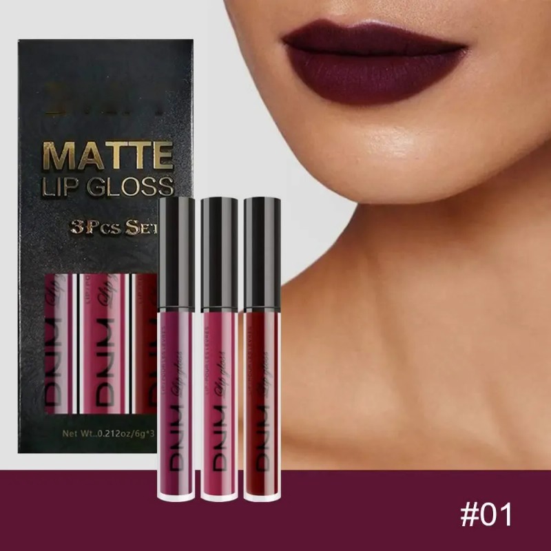 S Set De Labiales Labiales Mate Larga Duracion Pintalabio D
