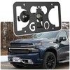 No Drill License Plate Holder Compatible with Chevy Silverado 2014-2024
