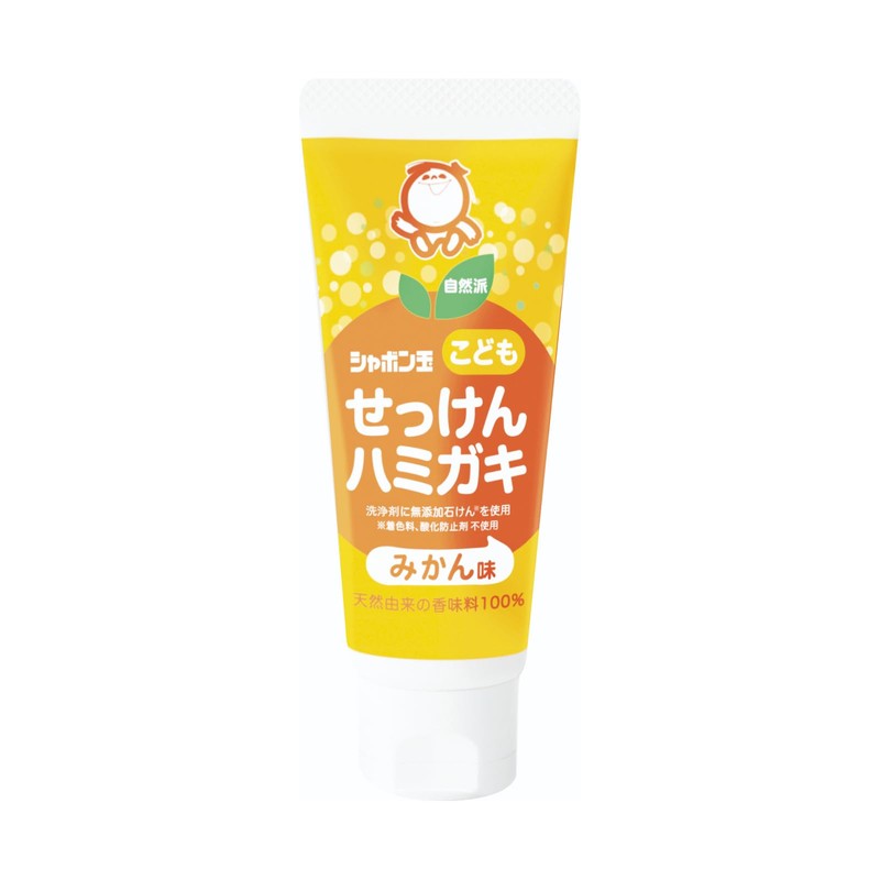 Shabondama Children's Soap Toothpaste, 1.8 oz (50 g)