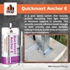 DCP Quickmast Anchor E Concrete Anchoring Epoxy - Two-Part, Dual
