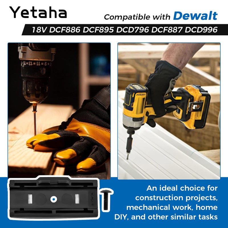 Yetaha Magnetic Bit Holder with Screws, Drill bit Holder Compatible