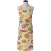 Lanrinwon 100% Cotton Aprons for Women with Pockets,25"x34" Long Adjustable