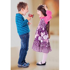 Mini Voice Changer Megaphone Toy - 3" Inch Kids Novelty Changes Voice to Boy Girl Robot Voice Colors Will Vary