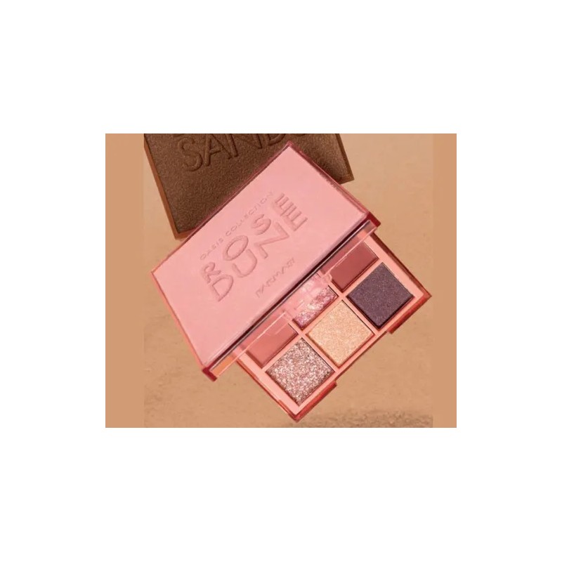 Paleta Sombras 9 Tonos Colección Oasis Farmasi Color ROSE DUNE