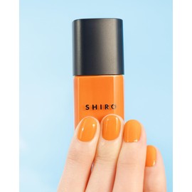 SHIRO Flax Nail 3D07 Clear Orange
