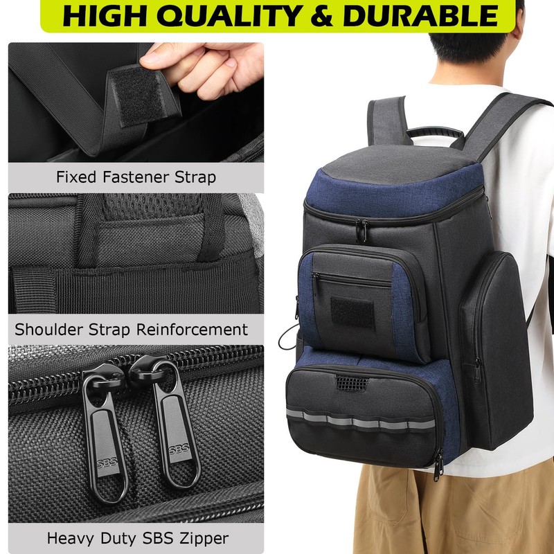 HAMBOLY Pickleball Bag for Men & Women, Large Pickleball Backpack
