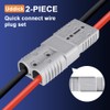 Uddick 175A Battery Quick Disconnect Connecteur, 600V Wire Harness Connector
