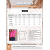 Dokotoo Womens Juniors Summer Tops 2024 Fashion Trendy Casual Dressy