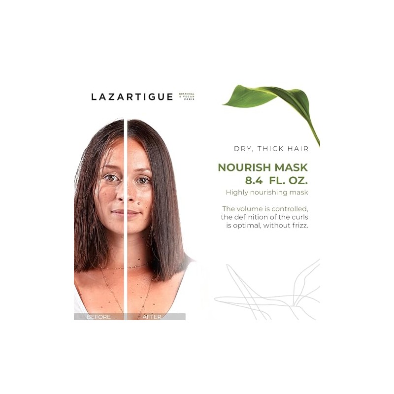 Lazartigue Nourish Mask For Women 8.4 oz Masque