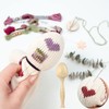 Darning Egg, Socks Wooden Darning Supplies Kit with 12 Pcs