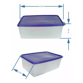 Boris Contenedor De Plástico Toppers 9 Litros Recipiente Alimentos