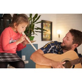 Soprano Recorder 8 Hole, Soprano Recorder German Style for Beginners Treble Flute with Velvet Bag and Cleaning Rod