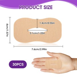 Mundpflaster Schlafen 30 Stück, O-förmiges Mouth Tape, unterstützt bessere Nasenatmung und Schlafqualität, hautfreundlich und atmungsaktiv, Anti-Schnarch Hilfe für Männer und Frauen