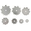 PGFUN 304 Stainless Steel Dispersing Disc 30-500mm/1.2-19.7 inch Dispersion Impeller