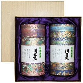 Kawane Tea/Shizuoka Prefecture Tea Gift Assortment Asagiri Sencha 200g Cosmetic Cans Set of 2 1008 Kawane Tea/Green Tea/Japanese Tea/Sencha