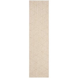 SAFAVIEH Palm Beach Collection Runner Rug - 2' x 8', Beige & Beige, Sisal Design, Non-Shedding & Easy Care, Ideal for High Traffic Areas in Living Room, Bedroom (PAB360A)
