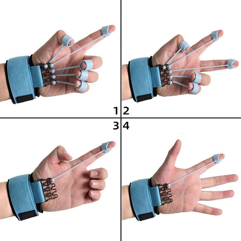 Edinber Finger and Hand Stretcher Exerciser with Resistance Band Hand