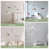 SweetSage Fire Escape Shelf - 3 Tier White Wall Display