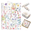 100 Sheets 20x14 Inch Floral Tissue Paper for Bouquets and